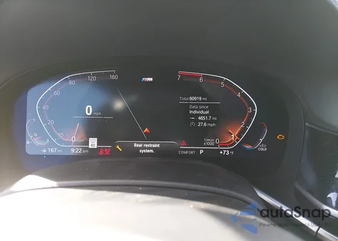 2021 BMW 750I xDrive из США, поврежденный, VIN WBA7U2C00MCG43754